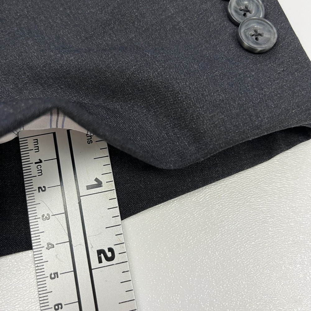 J. Hilburn REDA FLEXO Mens 58R Gray Blazer Custom Sport Coat Bespoke Jacket 2023 - Picture 14 of 16